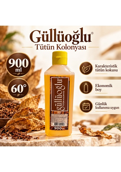Güllüoğlu Tütün Kolonyası 900 Ml
