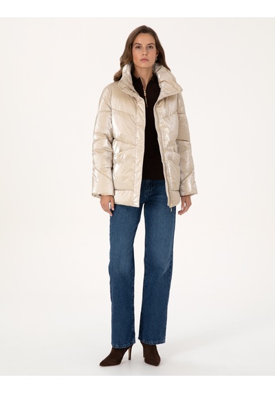 Pierre Cardin Kadın Mont 50308990-vr011 Bej