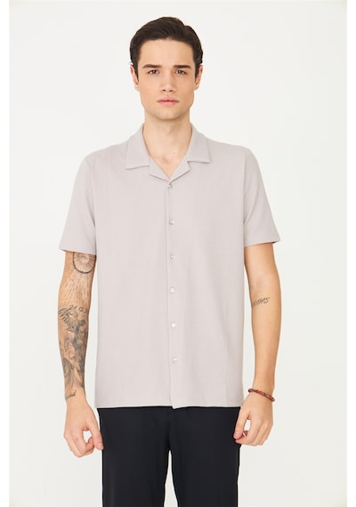 Gri Gömlek T-shirt Gri