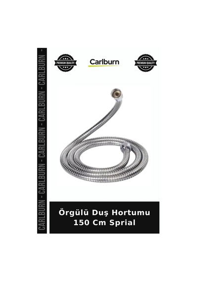 Özel Üretim Krom Paslanmaz Banyo Spiral Esnek Örgülü Duş Hortumu 150 Cm Sprial Diğer