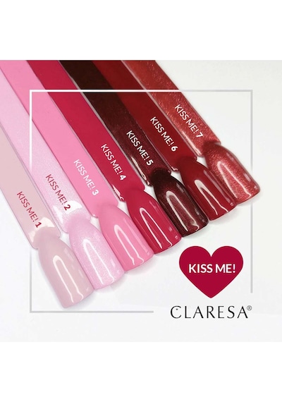 Claresa Kalıcı Oje Kiss Me 3 Pembe 5g