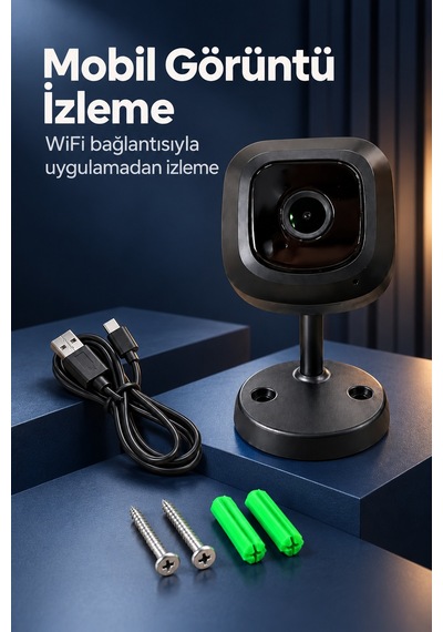 Mobil Uygulama Destekli Wifi Güvenlik Kamerası - Lisinya Belirtilmemiş