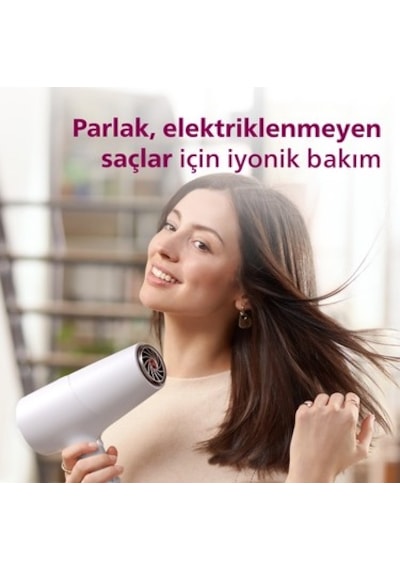 2100w Güçte Saç Kurutma Makinesi, İyonik Bakım Teknolojisi