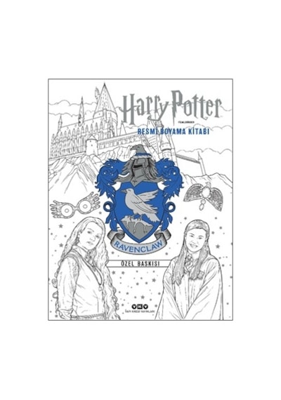 Harry Potter Filmlerinden Resmi Boyama Kitabı – Ravenclaw