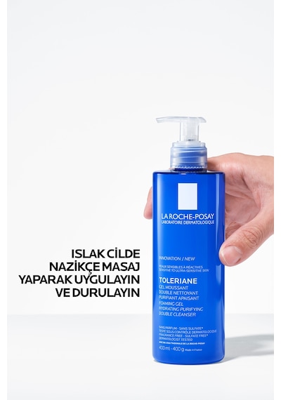 La Roche Posay Toleriane Hassas Ciltler Dahil Tüm Ciltler İçin Temizleme Jeli 400 Ml