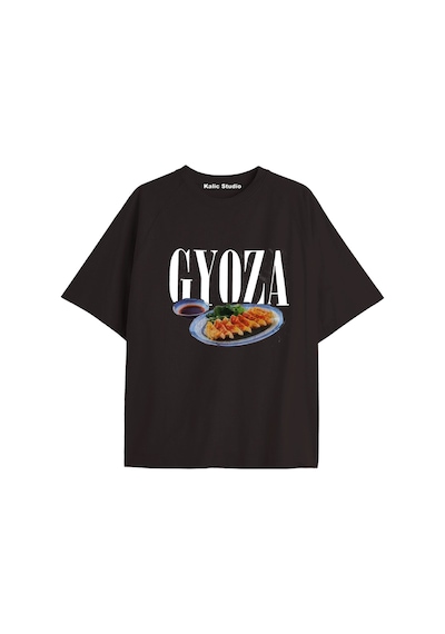 Kalic Studio Y2k Vintage Pickles Baskılı Siyah T-shirt Kod 255 Siyah-255