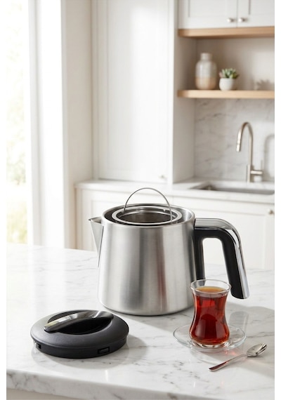 Bernardo Nova 1.7 L Dijital Çelik Çay Makinesi