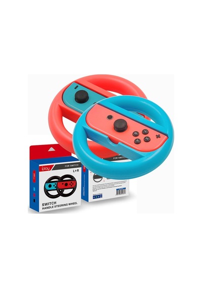 Switch Joy-con Racing Grip Direksiyon Ns Oyun Kontrol Joycon Aksesuarı Renkli 2 Adet