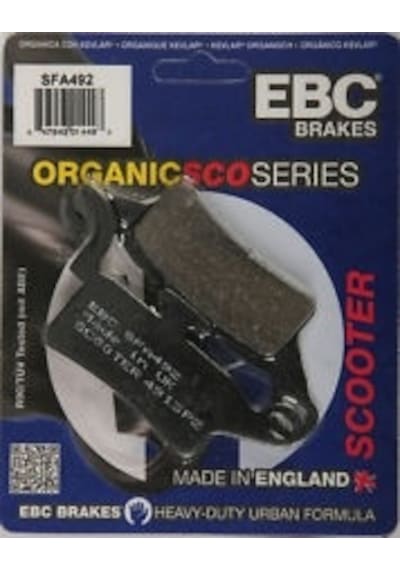 Yamaha Xenter 150 Ön Fren Balatası Ebc Sfa492 Balata
