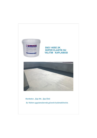 Dks 140 Se 2K - Süper Elastik Su Yalıtım Kaplaması 18Kg 18 Kg