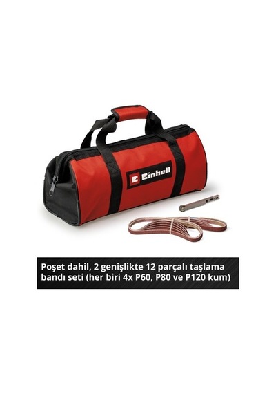 Akülü Bant Eğe, 18 V, 1700 M/dk Hız