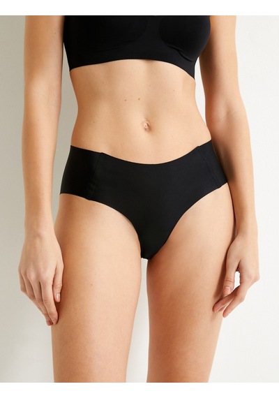 Koton Lazer Kesim Külot Brief Normal Bel Siyah 4slk30083mk Siyah