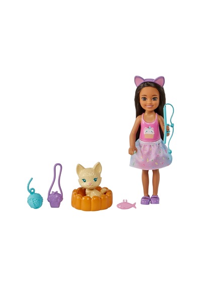 Barbie Hgt08 Chelsea Bebek Ve Hayvan Dostu Oyun Setleri