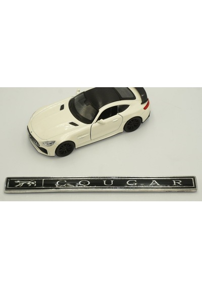 Jaguar Cougar Krom Metal Bagaj Logo Amblem Arma
