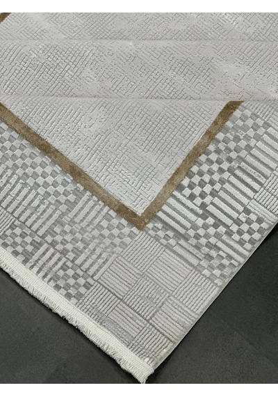 Woolen Halı Valentin Viscon Akrilik Halı 6255 Gold Renkli