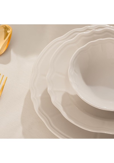 4427 Tiffany Yemek Takımı 24 Parça 6 Kişilik Yemek Seti Diğer