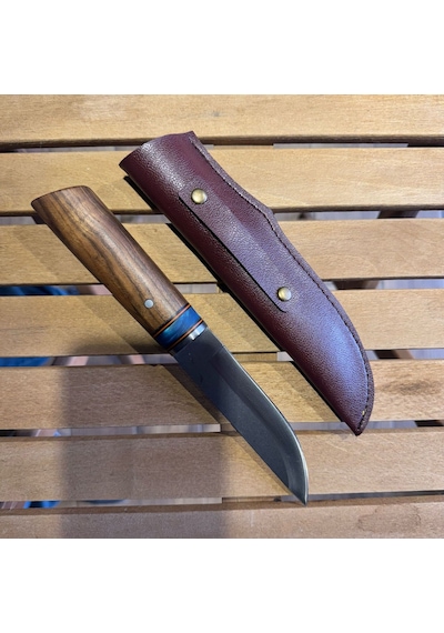 Efe Arms Puukko Av Kamp Bıçağı - Yerli Üretim 3 Kahverengi