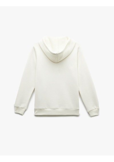 Koton Üç İplik Şardonlu Kanguru Cep Detaylı Kedi Baskılı Kapüşonlu Sweatshirt Ekru 6wal10147ık Ekru Koton Üç İplik Şardonlu Kanguru Cep Detaylı Kedi Baskılı Kapüşonlu Sweatshirt Ekru 6wal10147ık Ekru