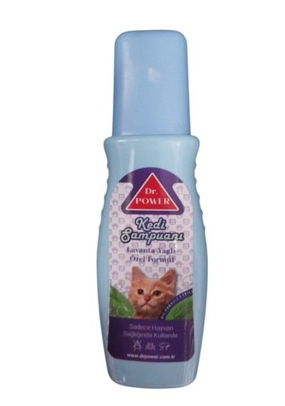 Dr. Power Kedi Şampuanı Dış Parazit, Bit, Pire, Kene Ve Dış Etkenlere Karşı Bitkisel Koruma 200 Ml