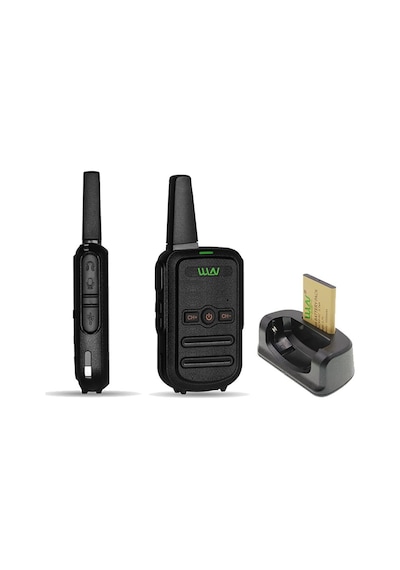 Wln KD-C51 16 Kanal Siyah Kasa Tekli El Telsizi