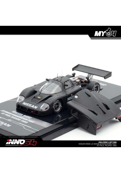 Inno 1/64 Nissan R89c Le Mans Shakedown Test At Paul Ricard 1988 Çok Renkli