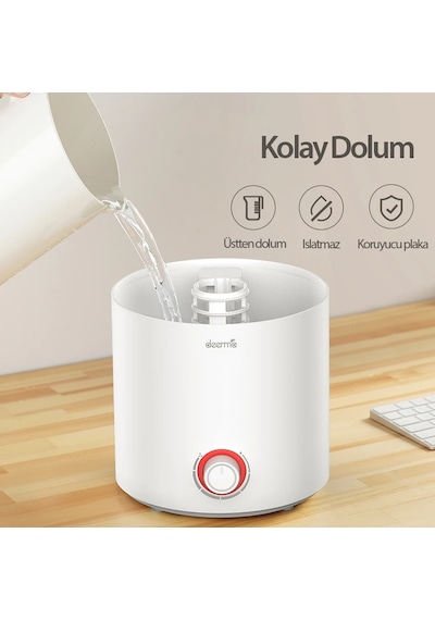 Deerma F300 Üstten Dolum Ultrasonik Soğuk Buhar Makinesi