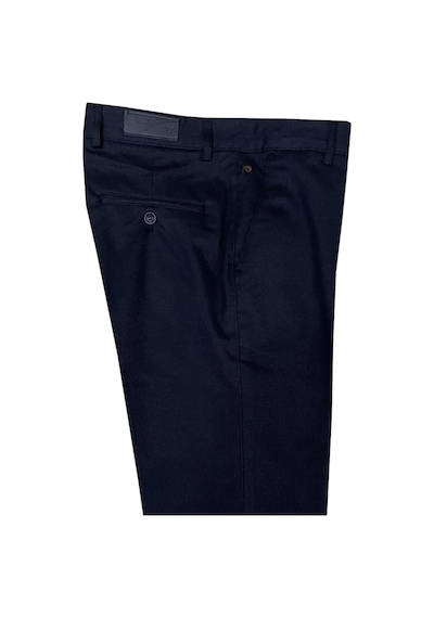 Classics Men Caserta Klasik Fit Likralı Erkek Kanvas Pantolon - 7515 Lacivert