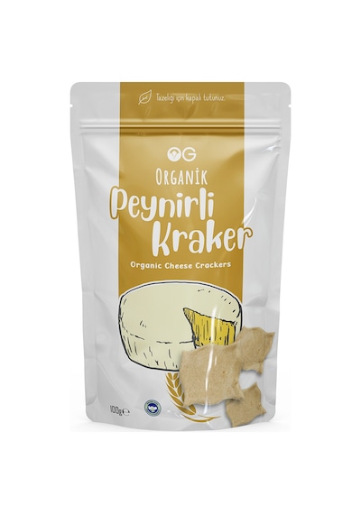 OG natural Organik Peynirli Kraker 100 Gr 100 G
