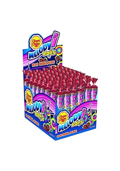 Chupa Chups Melody Pops Flüt Şeker 48 x 15 G