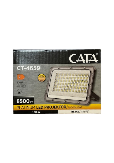 Ct-4659 100w 6500k Beyaz Işık Led Projektör 10 Adet