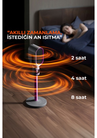 Robo Teleskopik Ayaklı Isıtıcı