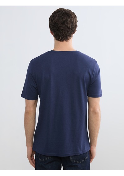Lcwaıkıkı Classic Lacivert Slim Fit Basic Soft Touch Tişört