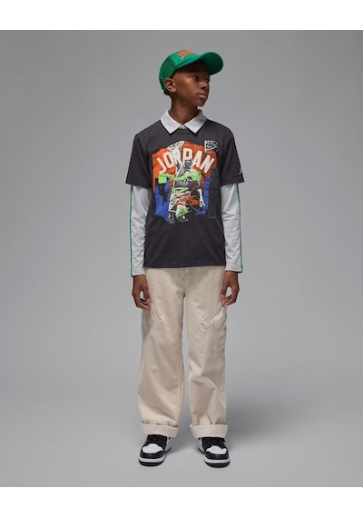 Nike Nıke Jordan Jdb Mj Throwback Slam Ss Tee Erkek Çocuk Tişört 95f225 95f225 023 023
