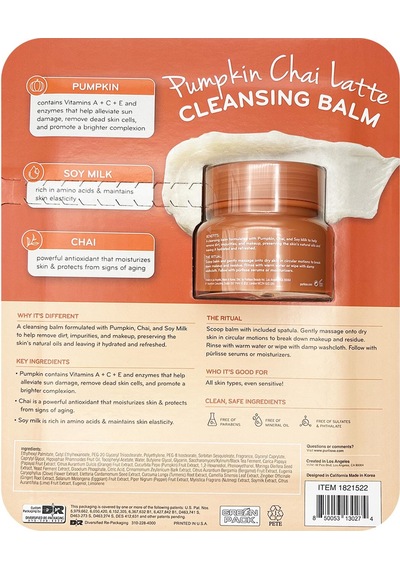 Purlisse Balkabağı Ve Chai Özlü Temizleme Balmı 100 ML + 12 ML