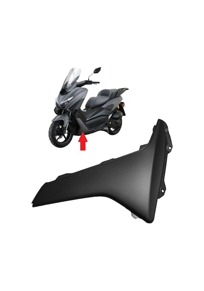 Arora Max-t 125 Ve Max-t Easy Ön Alt Panel Sol Mat Gri Grenaj