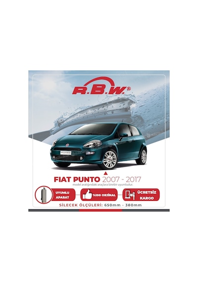 Fiat Punto Muz Silecek Takımı (2007-2017) RBW