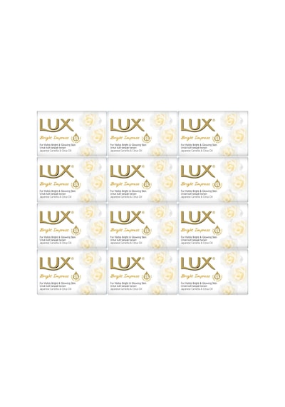 Lux Sabun 80gr Bright Impress Etkileyici Parlaklık 12 Li Set