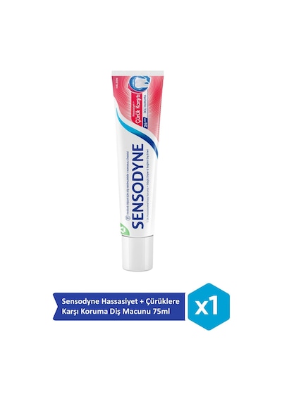 Sensodyne Hassasiyet + Çürüklere Karşı Koruma Diş Macunu 75ml