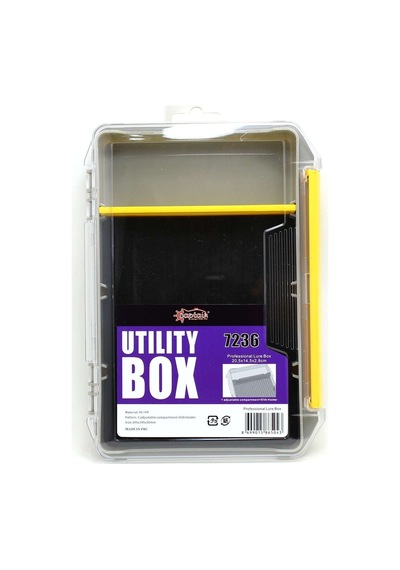 Captain 7236 Profesyonel Sahte Balık Ve Jig Kutusu 20x14x3cm Standart