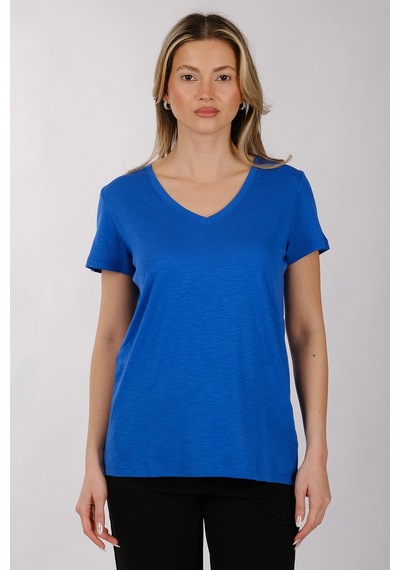 Daıdo Kadın T-shirt 19y311900982 Saks