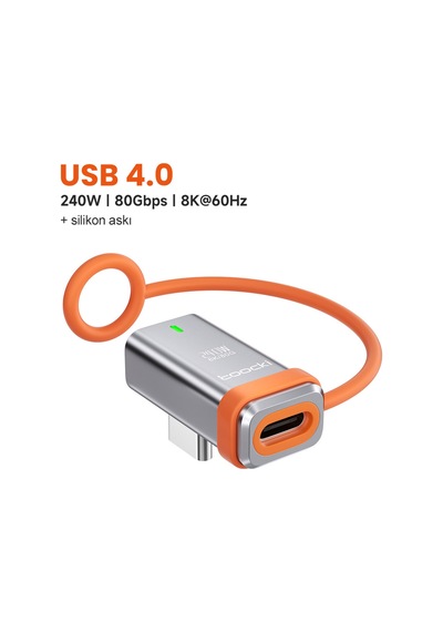 240w Usb 4.0 Tam Fonksiyonlu Adaptör 80gbps Yüksek Hızlı Veri Aktarımı 16k/8k 60hz Görüntü Desteği 33728502