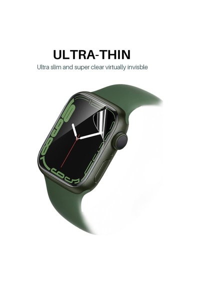 Apple Uyumlu Watch 40 Mm Ekran Koruyucu Şeffaf Esnek Tpu Film 2 Adet