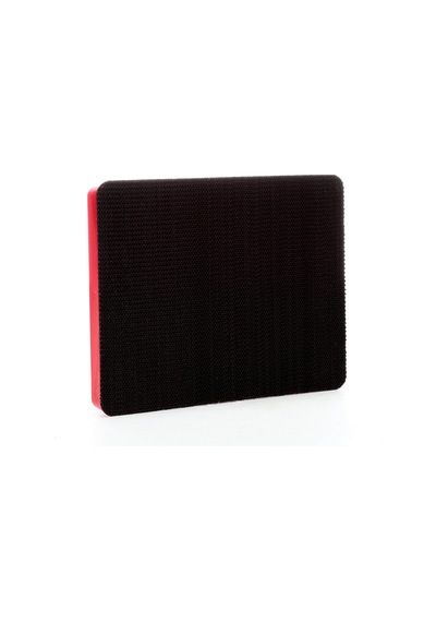 Hookit Pad 20433, 7,62 Cm X 10,16 Cm Kırmızı Köpük 7,62 Cm X 10,16 Cm