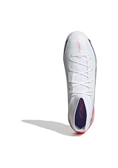 Ih7090-e Adidas F50 Hyperfast League Mıd Fg Erkek Spor Ayakkabı Beyaz Ih7090-e Beyaz Pembe