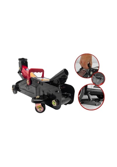 2 Ton Tekerlikli Arabalı Timsah Kriko