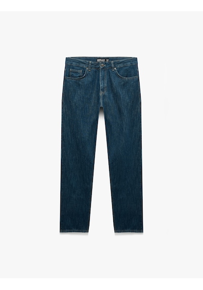 Koton Normal Bel Cepli Pamuklu Rahat Kalıp Vintage Straight Jean Pantolon Green Cast 7wam40208nd Yeşil Koton Normal Bel Cepli Pamuklu Rahat Kalıp Vintage Straight Jean Pantolon Green Cast 7wam40208nd Yeşil