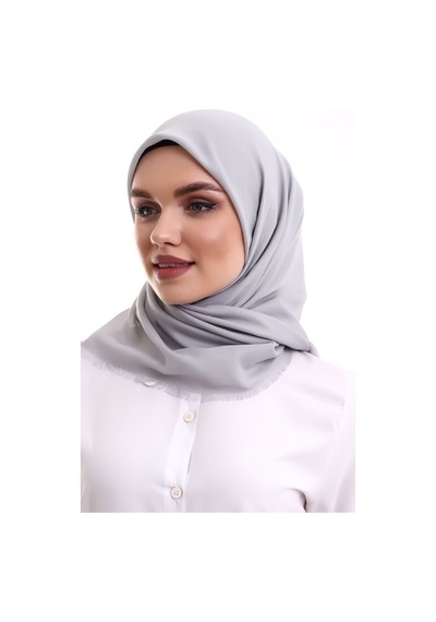 Pamuklu Pano Düz Desensiz Örtü Gri