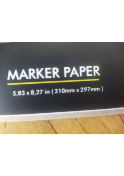 Marker Çizim Defteri , Çizim Defteri, A4 Boyutunda