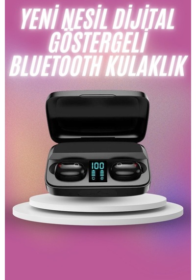 Kablosuz Bluetooth Kulaklık Android Ve İos Uyumlu Led Göstergeli Powerbankli Mh-hs1359-6002