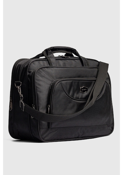 Strong Bag 15.6" İnç Evrak Bilgisayar Notebook Laptop Çantası Se01 Siyah Siyah